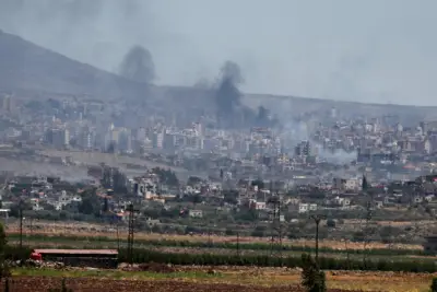 Israel strikes in Damascus as clashes between government forces and Druze groups in Syria rage on