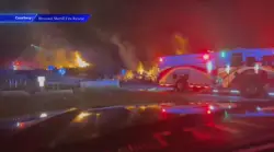 Crews put out brush fire on private land in Weston; no injuries