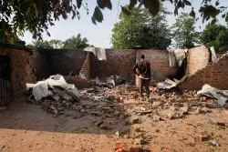 'We are being driven from the land' - after a massacre, a Nigerian village buries its dead